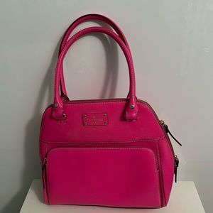 Kate spade pink satchel bag